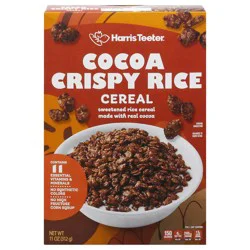 Harris Teeter Cocoa Crispy Rice Cereal