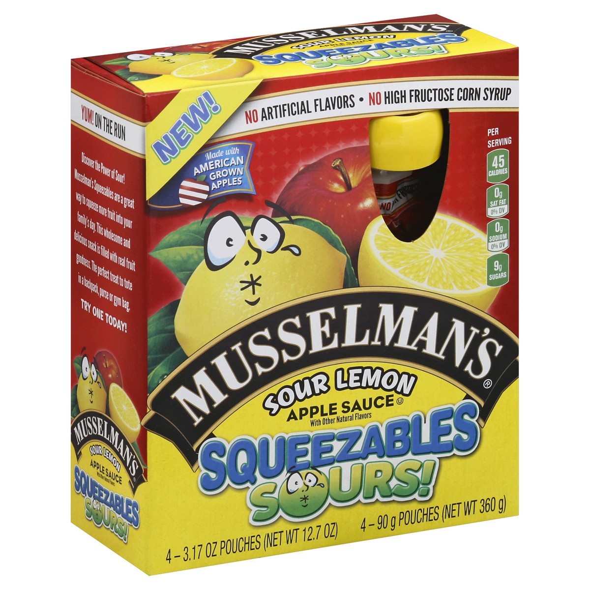 slide 4 of 5, Musselman's Apple Sauce 4 ea, 4 ct