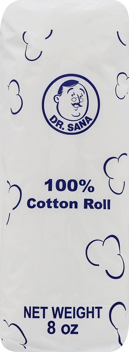 slide 2 of 2, Dr. Sana Cotton Roll 8 oz, 8 oz