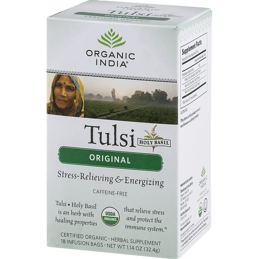 Organic India Tulsi Holy Basil Original Tea 18 ct Shipt