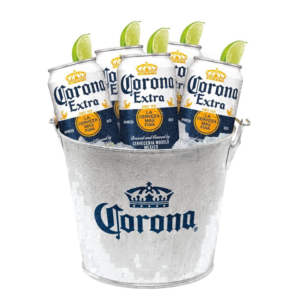 slide 4 of 85, Corona Extra Lager Mexican Beer Cans, 12 ct; 12 oz