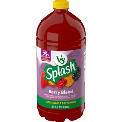 V8 Splash Berry Blend Flavored Beverage, 96 fl oz