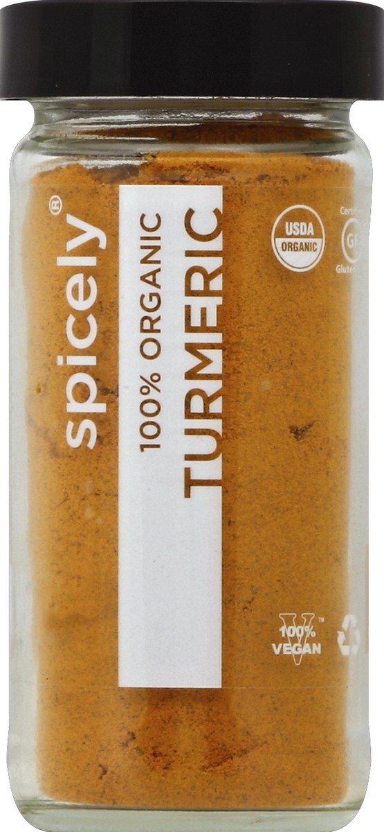 slide 2 of 2, Spicely Organic Spices Turmeric 1.7 oz, 1.7 oz