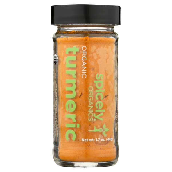 slide 1 of 2, Spicely Organic Spices Turmeric 1.7 oz, 1.7 oz