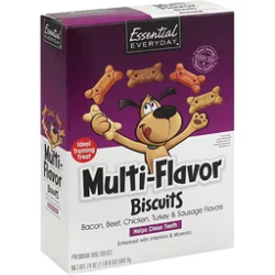 Essential Everyday Multi-Flavor Dog Biscuits