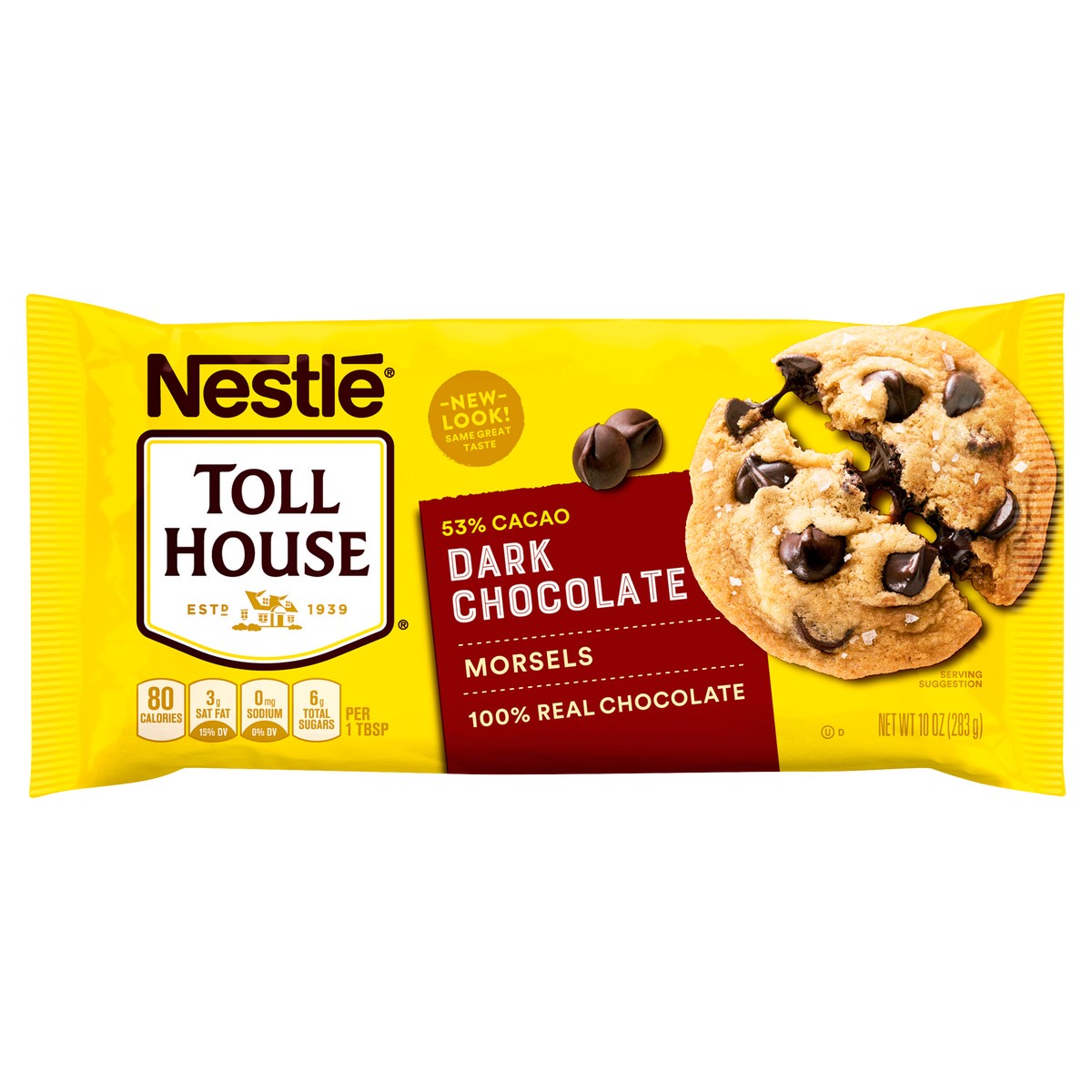 slide 1 of 7, Toll House Dark Chocolate Chips 10 oz., 10 oz