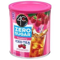 4C Zero Sugar Raspberry Iced Tea Mix 13.9 oz