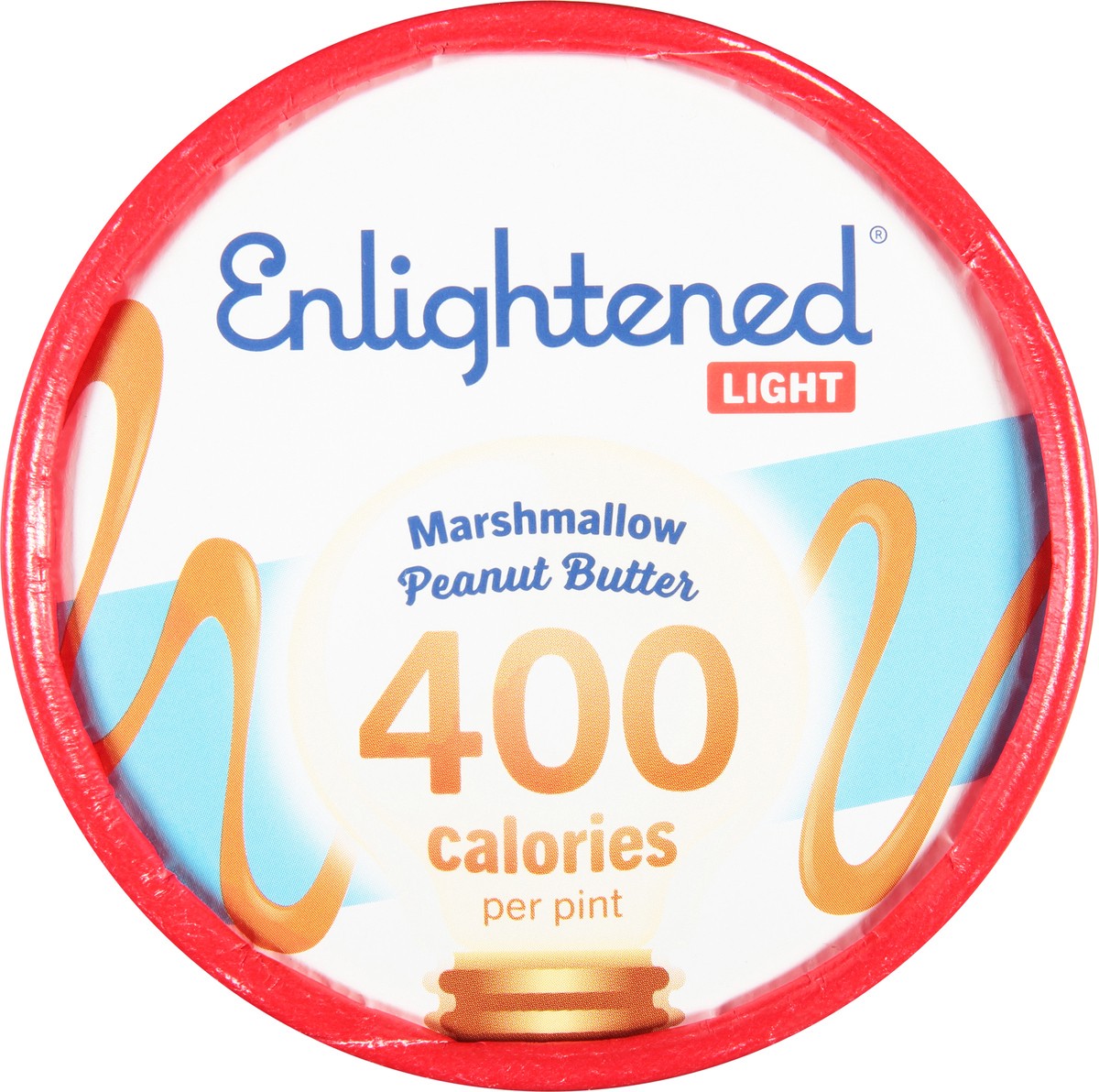 slide 8 of 12, Enlightened Light Marshmallow Peanut Butter Ice Cream 1 pt, 1 pint