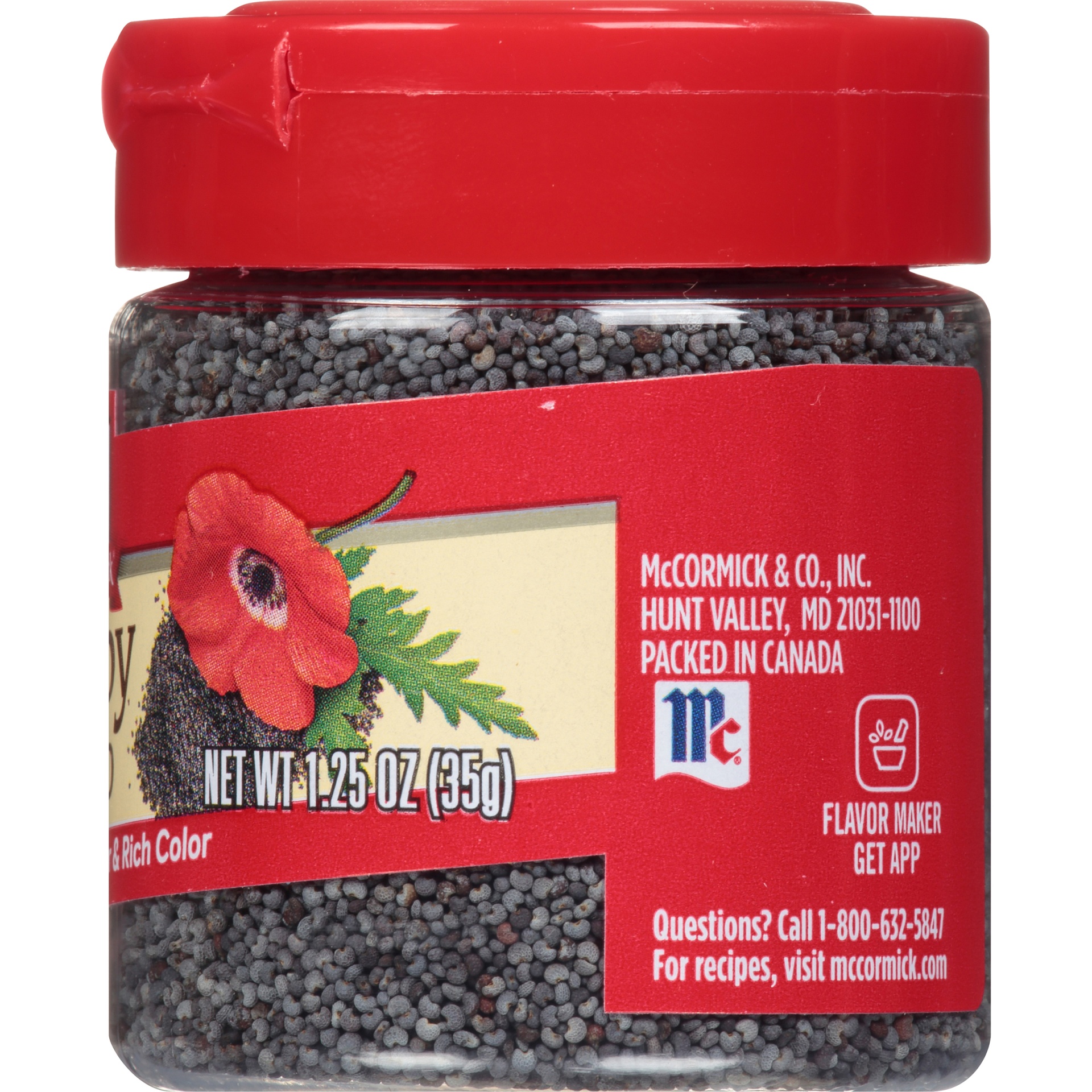 slide 4 of 4, McCormick Poppy Seed, 1.25 oz