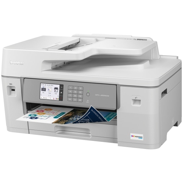 slide 4 of 7, Brother Inkvestment Tank Mfc-J6555Dw Color Inkjet All-In-One Printer With Ink, 1 ct