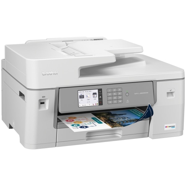 slide 5 of 7, Brother Inkvestment Tank Mfc-J6555Dw Color Inkjet All-In-One Printer With Ink, 1 ct