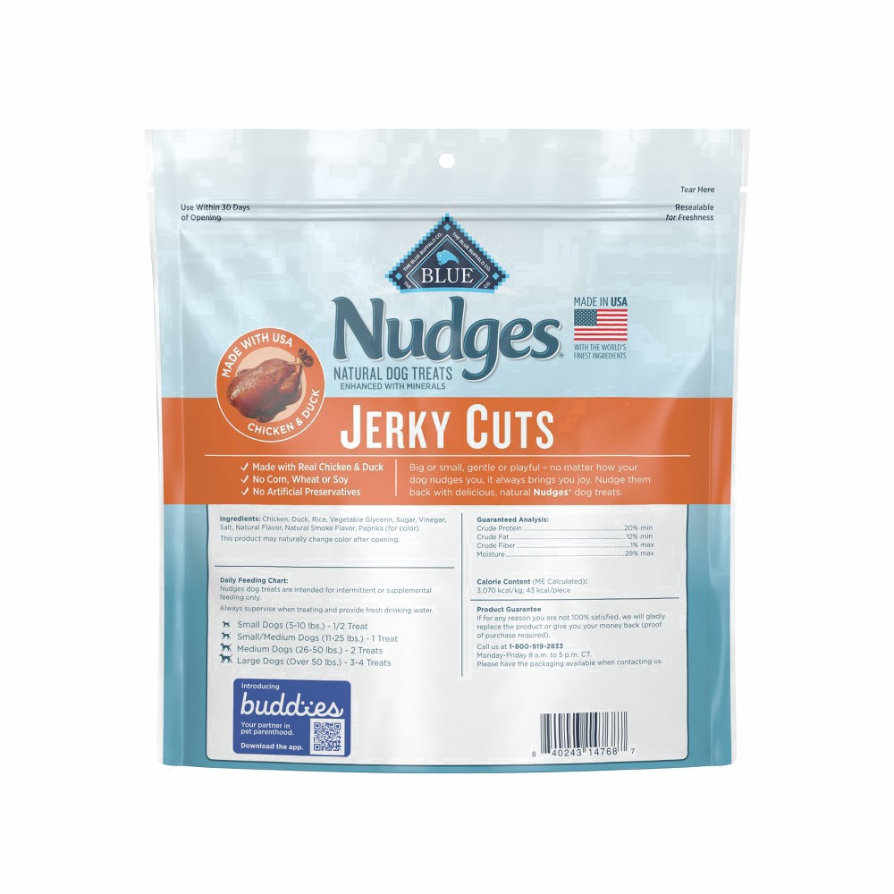 slide 22 of 28, Nudges Jerky Cuts Made with Real Duck, 453.59 g