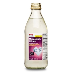 slide 1 of 1, CVS Health Grape Magnesium Citrate Oral Solution, 10 fl oz