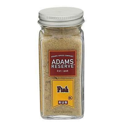 slide 1 of 1, Adams Reserve Fish Rub, 2.68 oz