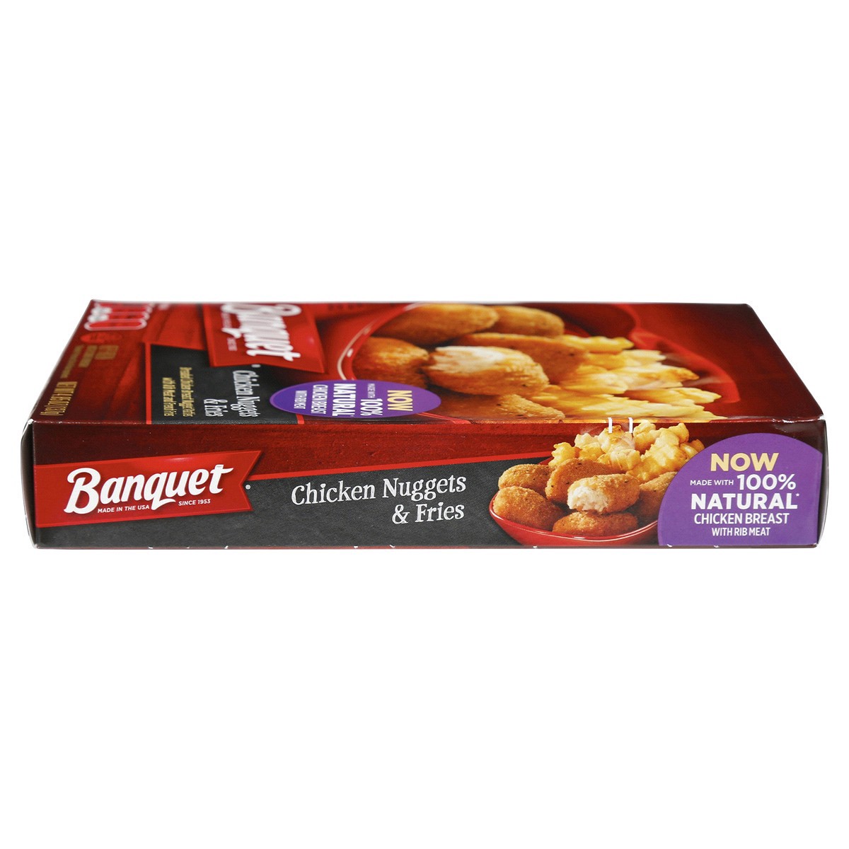 slide 3 of 7, Banquet Basic Chicken Nuggets and Fries Frozen Single Serve Meal, 4.85 Ounce, 4.85 oz