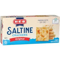 H-E-B Saltine Crackers - Original