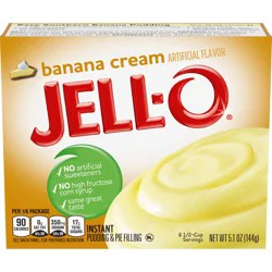 Jell-O Banana Cream Instant Pudding & Pie Filling