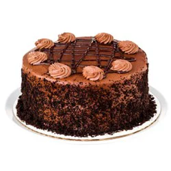 Raley's Double Layer Chocolate Cake - 1 Ea