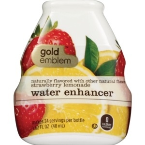 slide 1 of 1, CVS Gold Emblem Water Enhancer, Strawberry Lemonade, 1.6 oz
