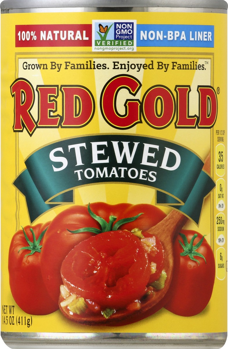 slide 2 of 2, Red Gold Stewed Tomatoes 14.5 oz, 14.5 oz