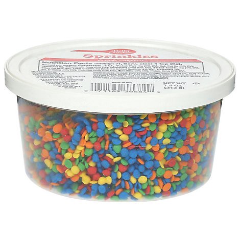 slide 1 of 1, Betty Crocker Bright Confetti Tub - 7.5 OZ, 7.5 oz