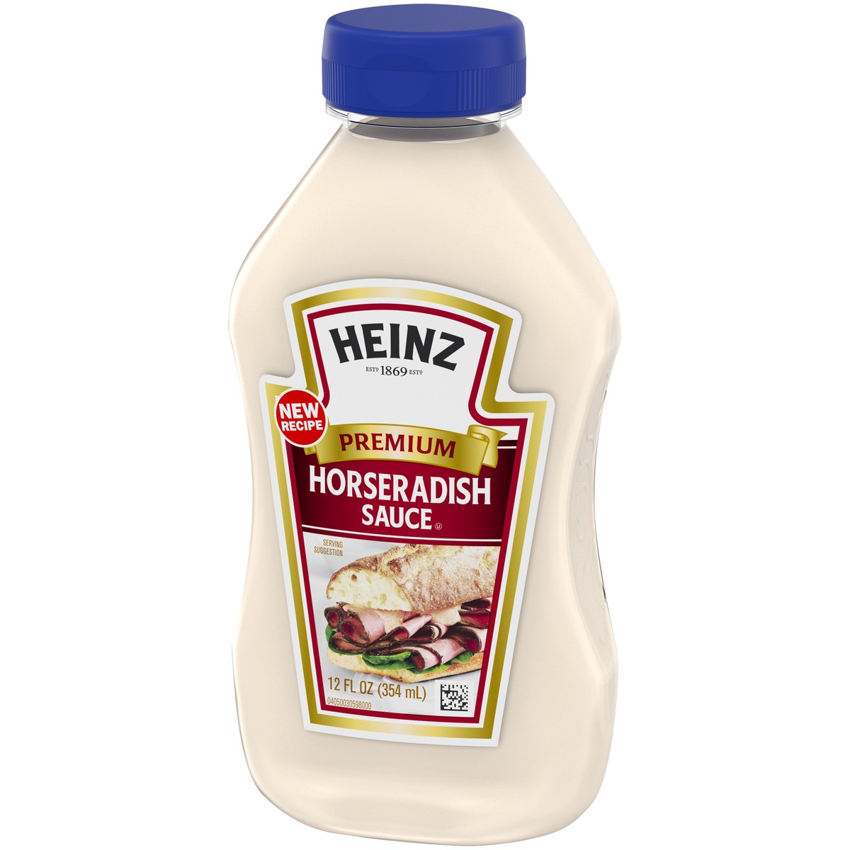 slide 9 of 9, Heinz Premium Horseradish Sauce, 12 fl oz Bottle, 12 fl oz