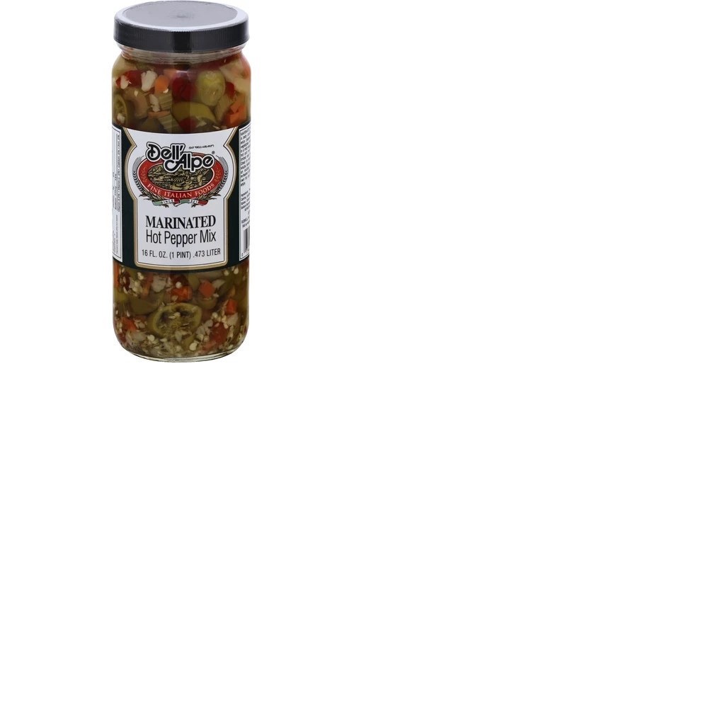 slide 1 of 1, Dell'Alpe Hot Pepper Mix 16 oz, 16 oz