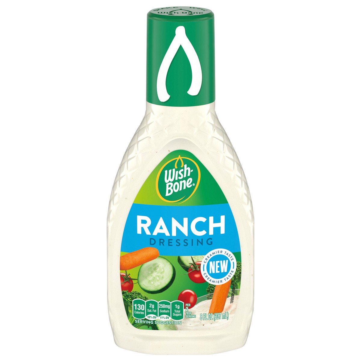 slide 1 of 12, Wish-Bone Ranch Dressing 8 fl oz, 8 fl oz