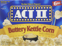 slide 1 of 1, ACT II Buttery Kettle Corn Microwave Popcorn, 16.5 oz