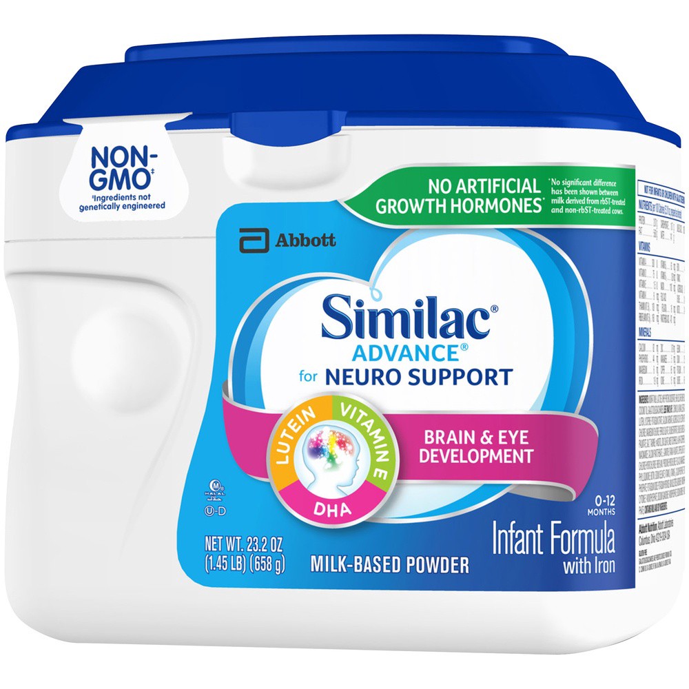 slide 3 of 7, Similac Infant Formula 1.45 lb, 1.45 lb