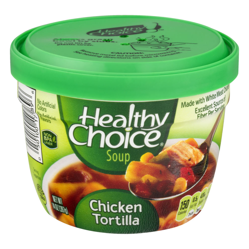 slide 1 of 1, Healthy Choice Chicken Tortilla Soup, 14 oz