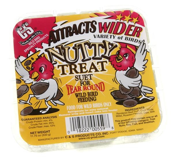 slide 1 of 1, C And S Nutty Treat Suet, 11.75 oz