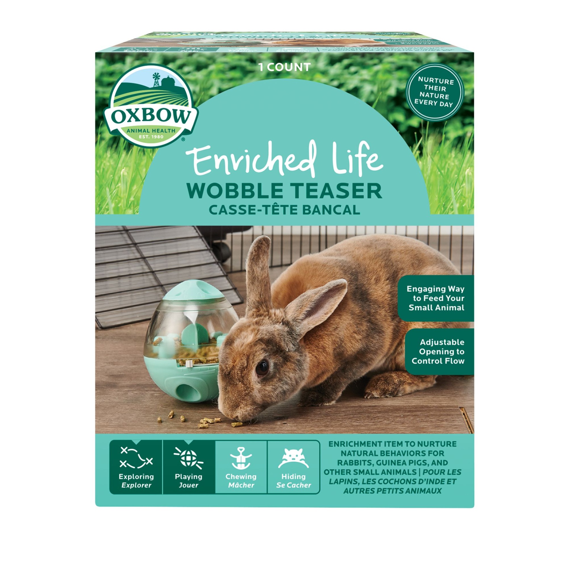 slide 1 of 1, Oxbow Enriched Life Wobble Teaser, 1 ct