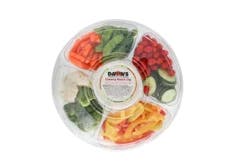 Market Cuts Deluxe Large Veggie Tray With Dip