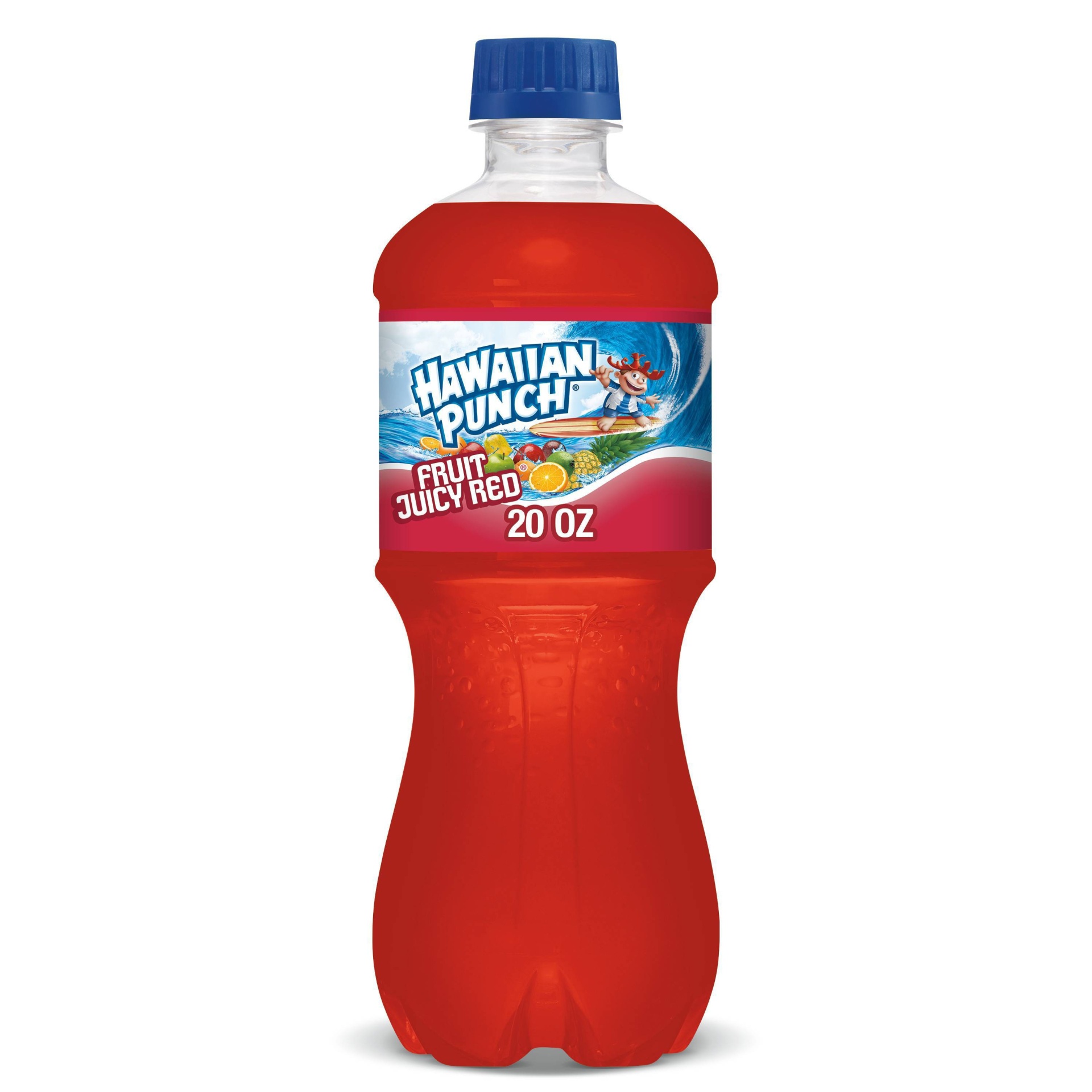 slide 1 of 2, Hawaiian Punch Fruit Juicy Red Bottle, 20 fl oz