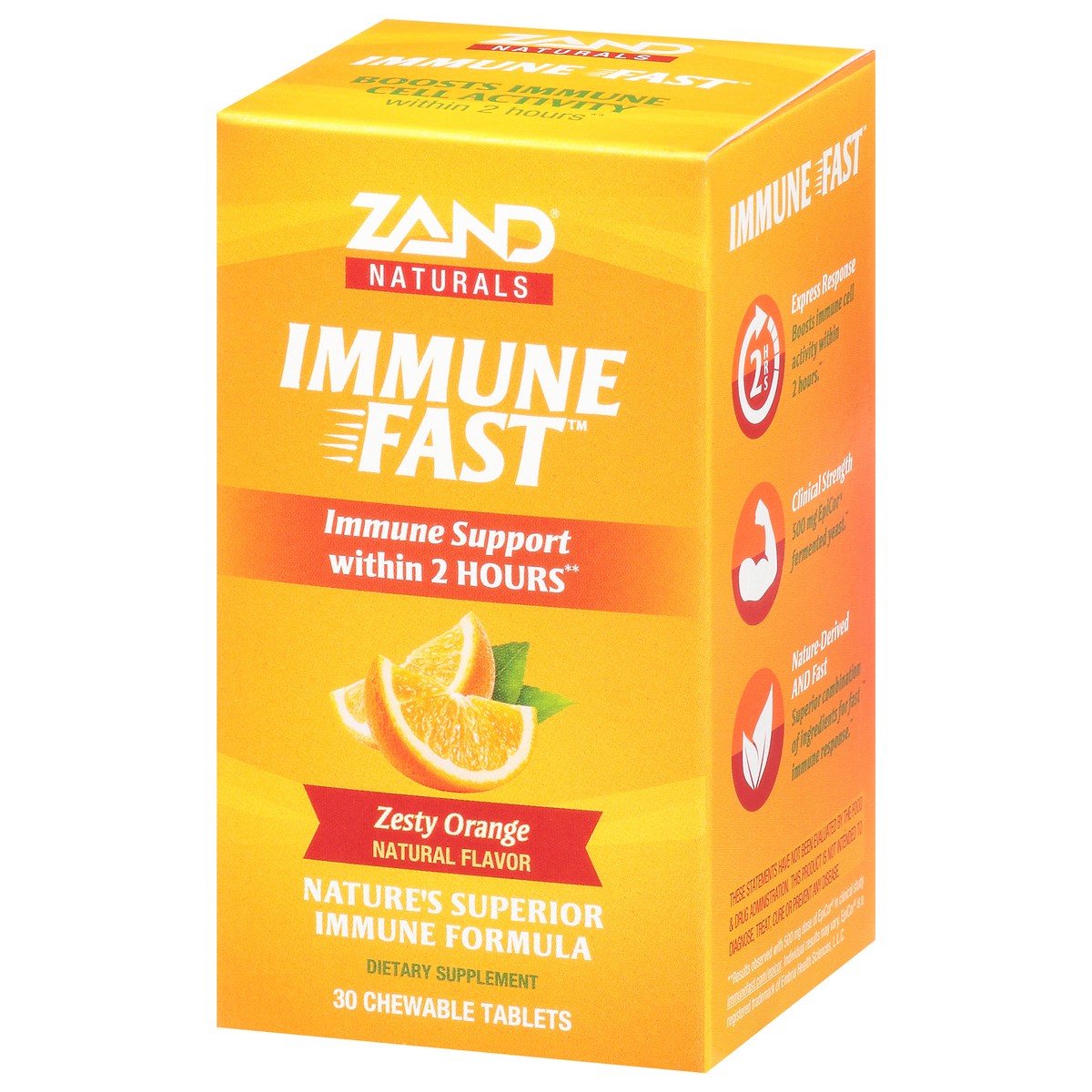 slide 3 of 9, Zand Immune Fast Orange, 30 ct