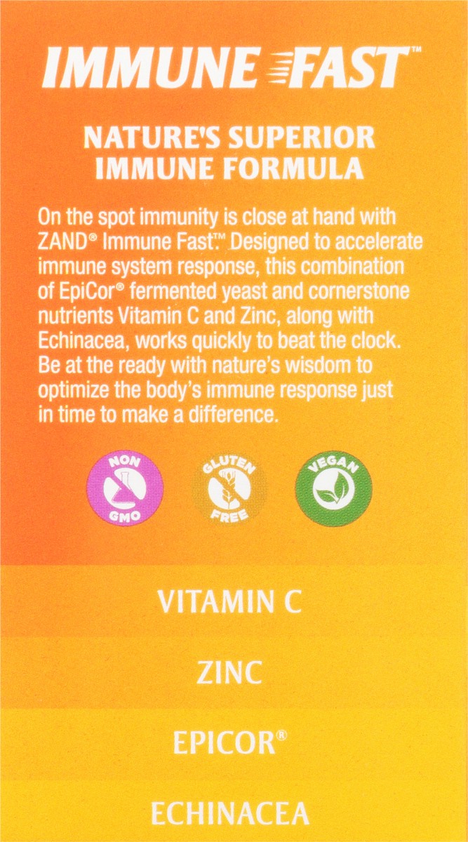 slide 7 of 9, Zand Immune Fast Orange, 30 ct