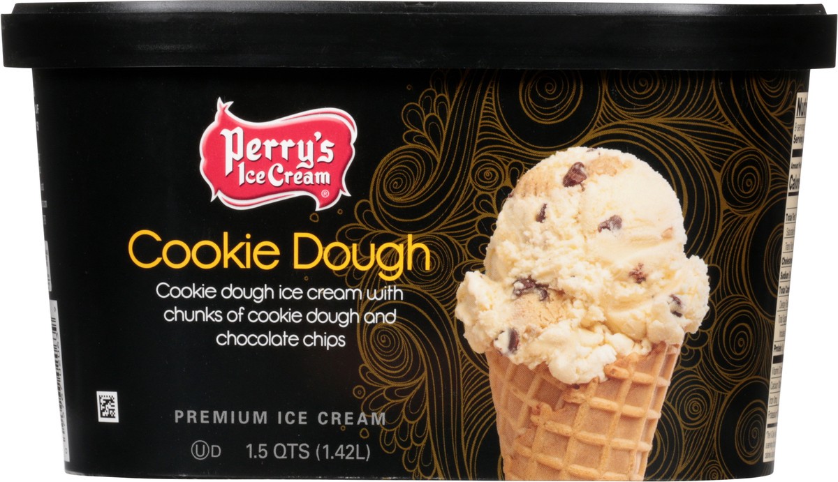 slide 3 of 9, Perry's Ice Cream Premium Cookie Dough Ice Cream 1.5 qt, 1.5 qt
