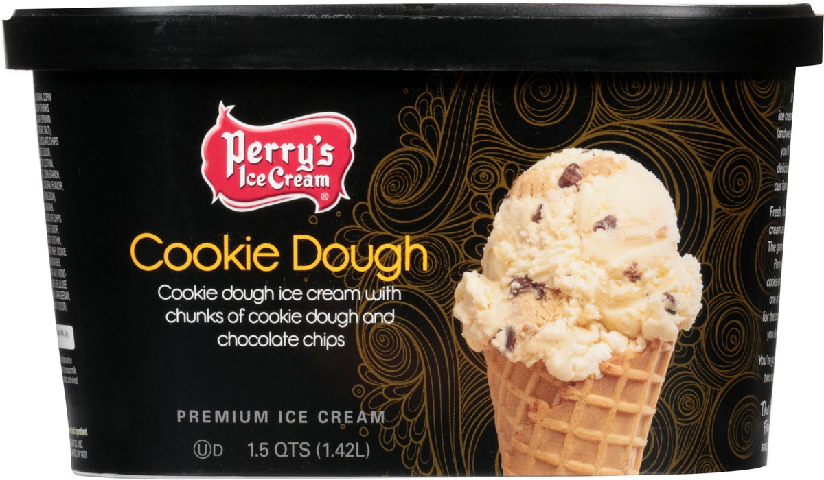 slide 5 of 9, Perry's Ice Cream Premium Cookie Dough Ice Cream 1.5 qt, 1.5 qt