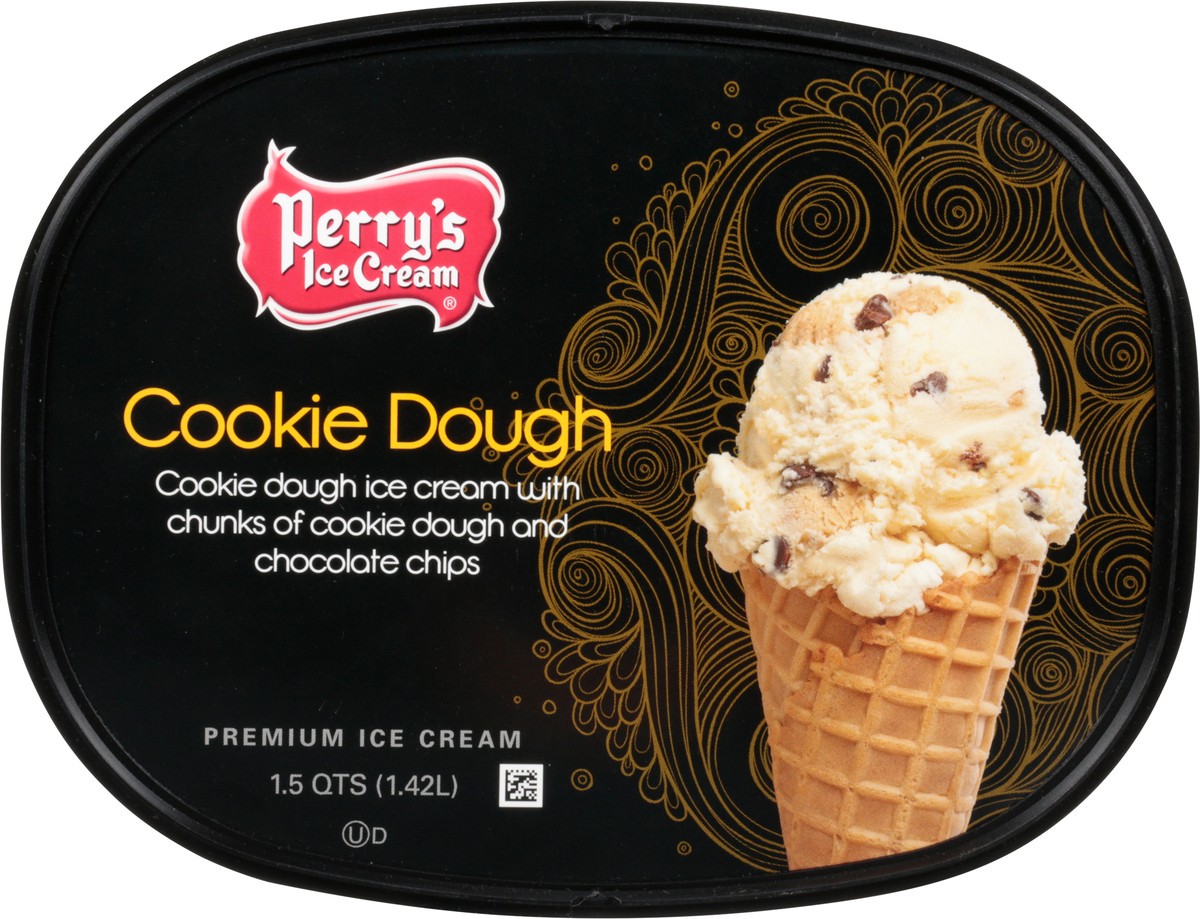 slide 4 of 9, Perry's Ice Cream Premium Cookie Dough Ice Cream 1.5 qt, 1.5 qt