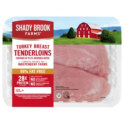 Shady Brook Farms Turkey Breast Tenderloins Unseasoned Fresh