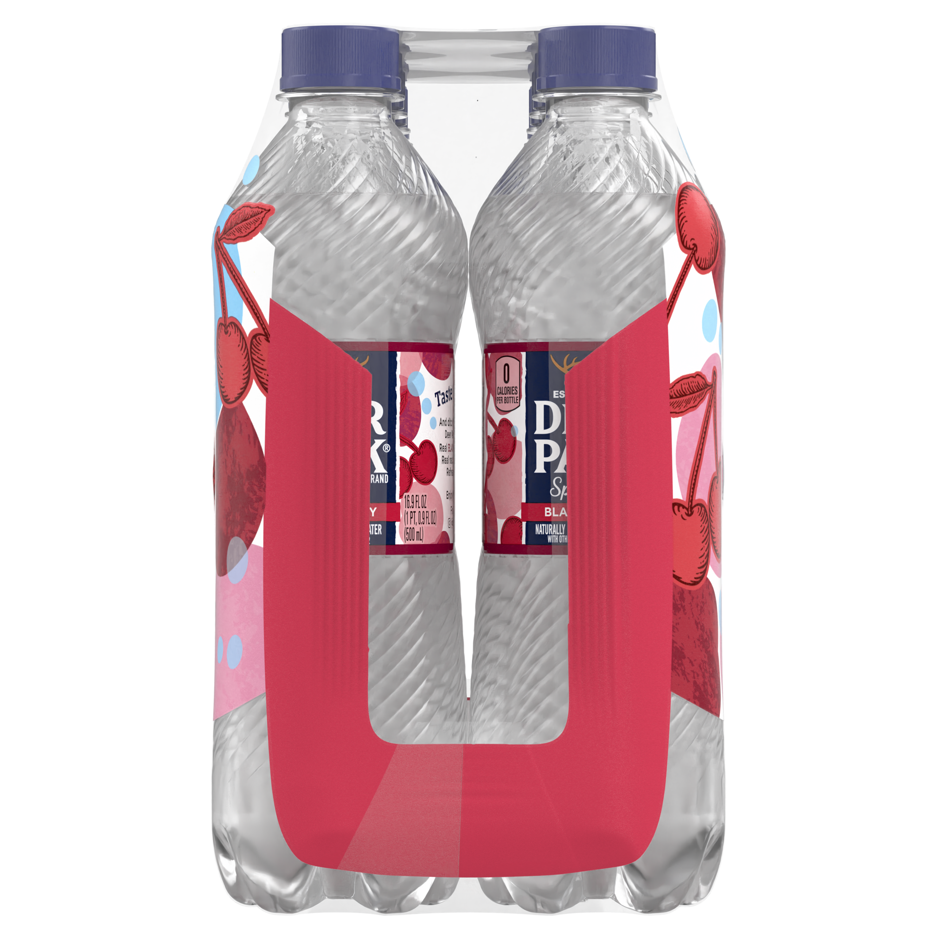 slide 3 of 5, Deer Park Sparkling Water, Black Cherry- 16.9 fl oz, 16.9 fl oz