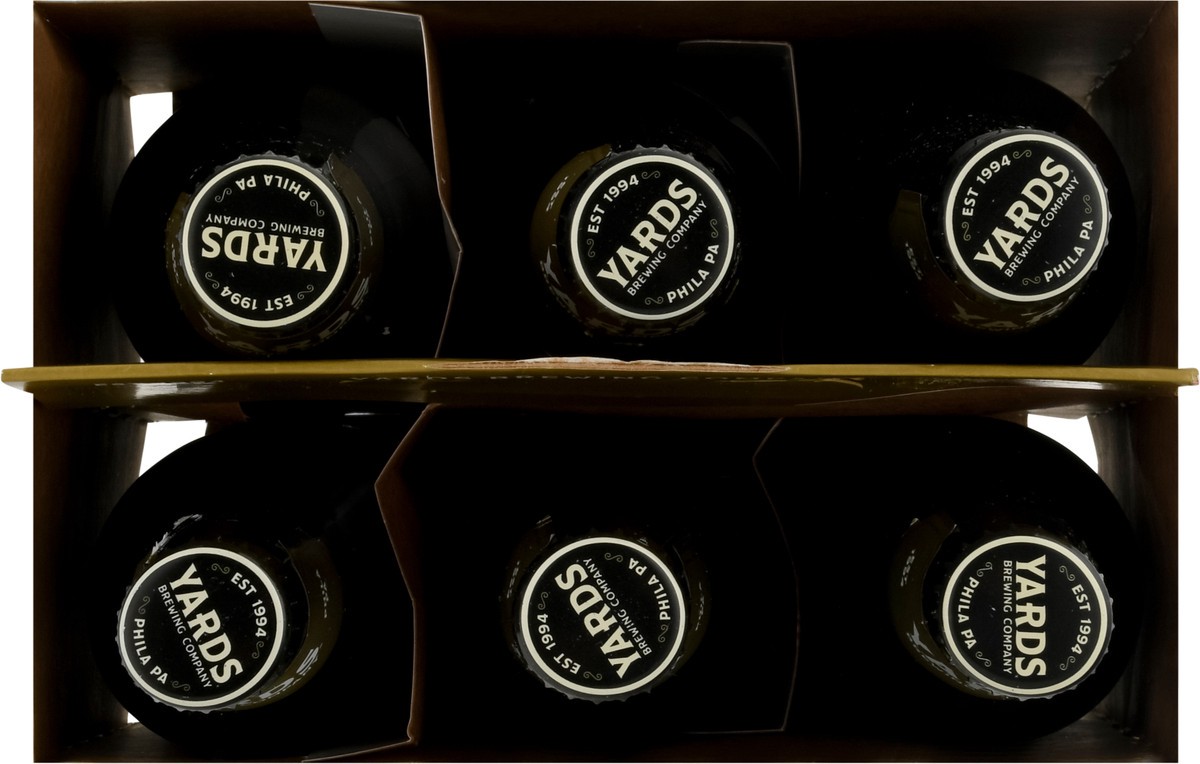 slide 2 of 9, Yards Strong Golden Ale Gold Beer 6 - 12 fl oz Bottles, 72 oz