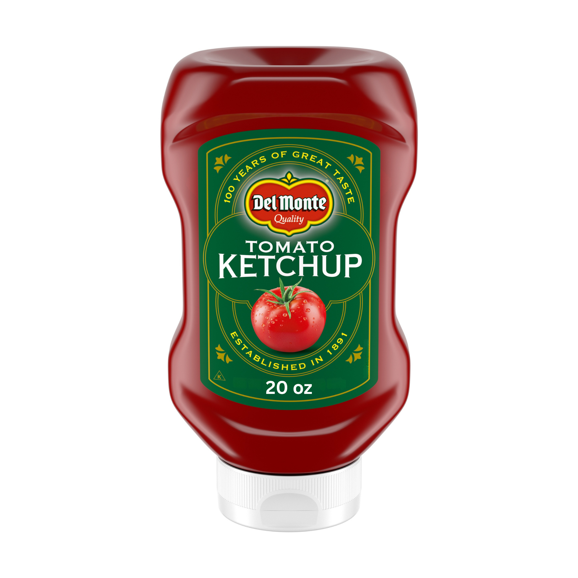 slide 1 of 6, DEARBORN GROCERS Del Monte Tomato Ketchup (Plastic Bottle), 20 oz