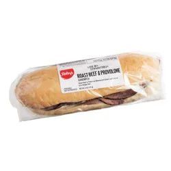 Raley's Ready-To-Go Roast Beef & Cheese Hoagie Sandwich 8 oz