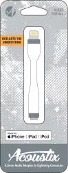 Acoustix 3.5Mm To Lightning Audio Adapter - White