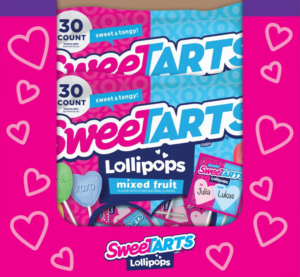 slide 1 of 2, Swtrtv Valentines Lollipop, 16.8 oz