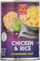 Sunny Select Chicken & Rice Condensed Soup 10.5 oz