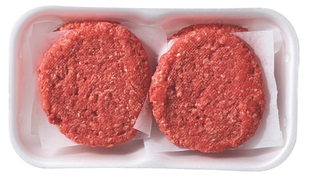 slide 1 of 1, Private Selection Angus Beef Ground Sirloin Patties 90% Lean, 4 ct; 4 oz