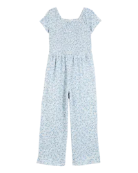 Carter's Kid Floral Jumpsuit Multi 7